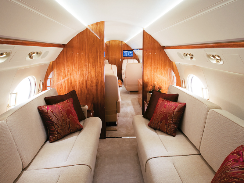 cabina Gulfstream G550